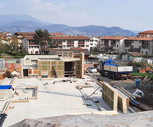 Posa pareti piano terra