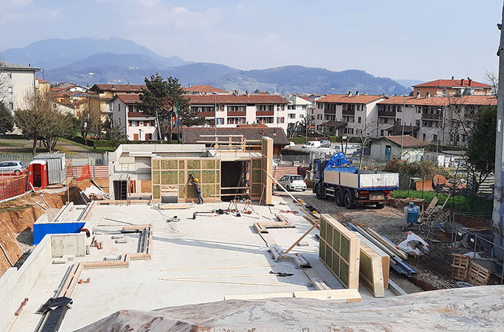 posa pareti piano terra