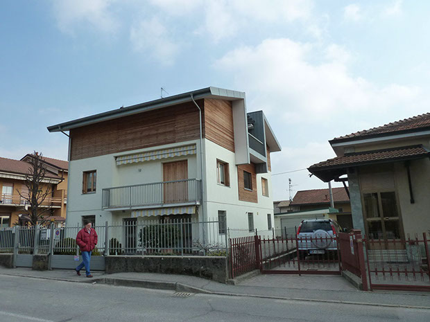 riqualificazione ristrutturazione edificio residenziale villetta