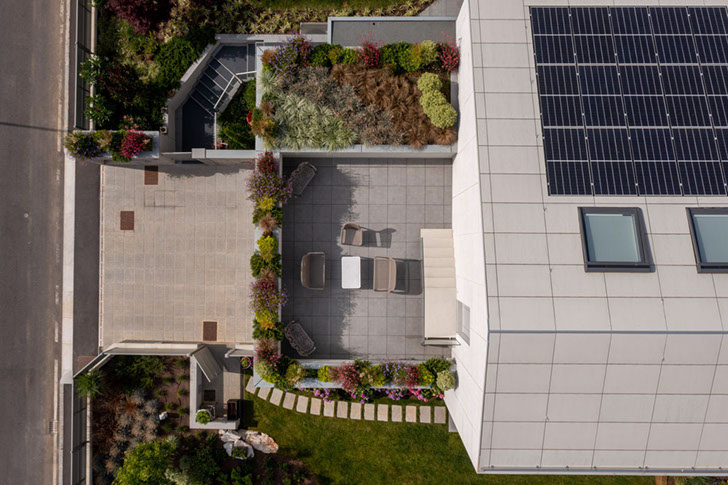 casa di paglia vista strada Torre Boldone