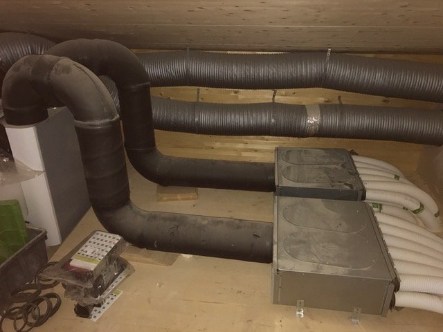 Casa paglia impianto