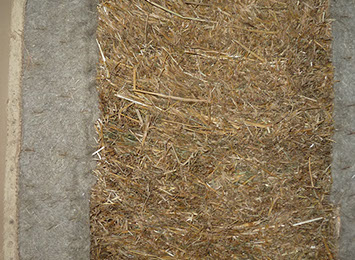 Particolari costruttivi casa paglia
