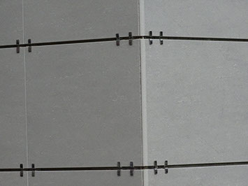 mattoni vista condominio vetro