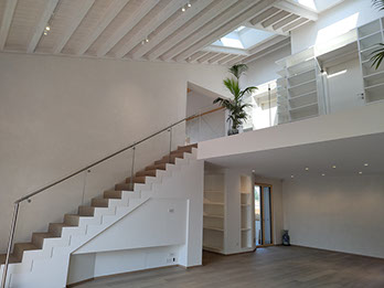 Soggiorno casa ecosostenibile