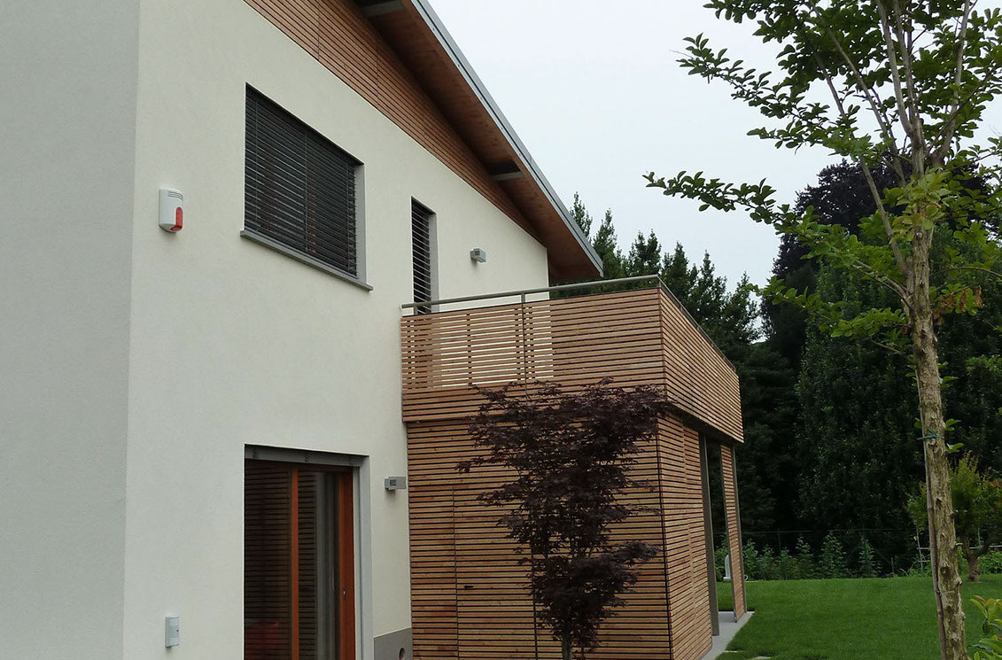 edificio classe energetica classeA sostenibilità particolari costruttivi legno cappotto