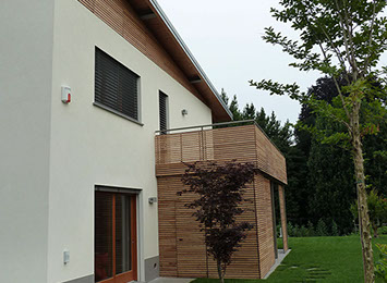 edificio classe energetica classeA sostenibilità particolari costruttivi legno cappotto