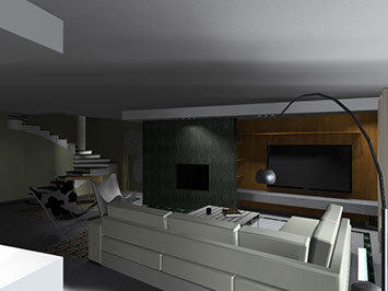 render soggiorno appartamento