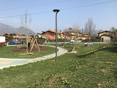 parco giochi vialetto