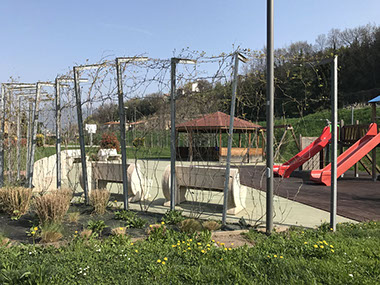 pergolato interno parco