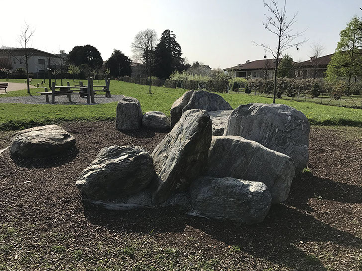 Sedute interne al parco