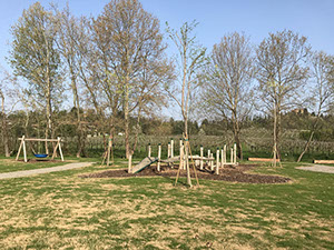 parco giochi percorso equilibrio