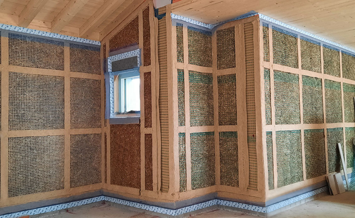 Pareti in paglia