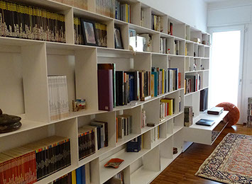 sala libreria books arredamento