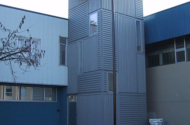 vano ascensore industria