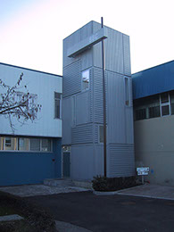 vano ascensore industria